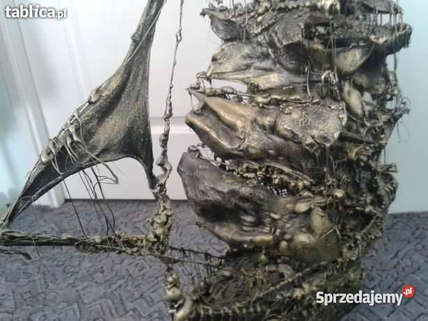 statek ozdoby do akwarium Łódź