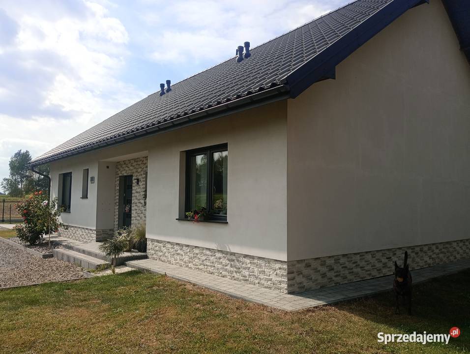 Sprzedam dom parterowy 100m2 garaż Liczba pokoi 4 Brzezówka sprzedam