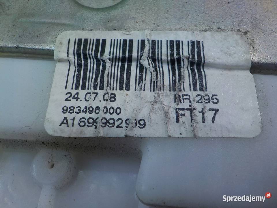 MERCEDES B W245 LIFT 17 B 08r 5D zamek drzwi Karoseria Suków