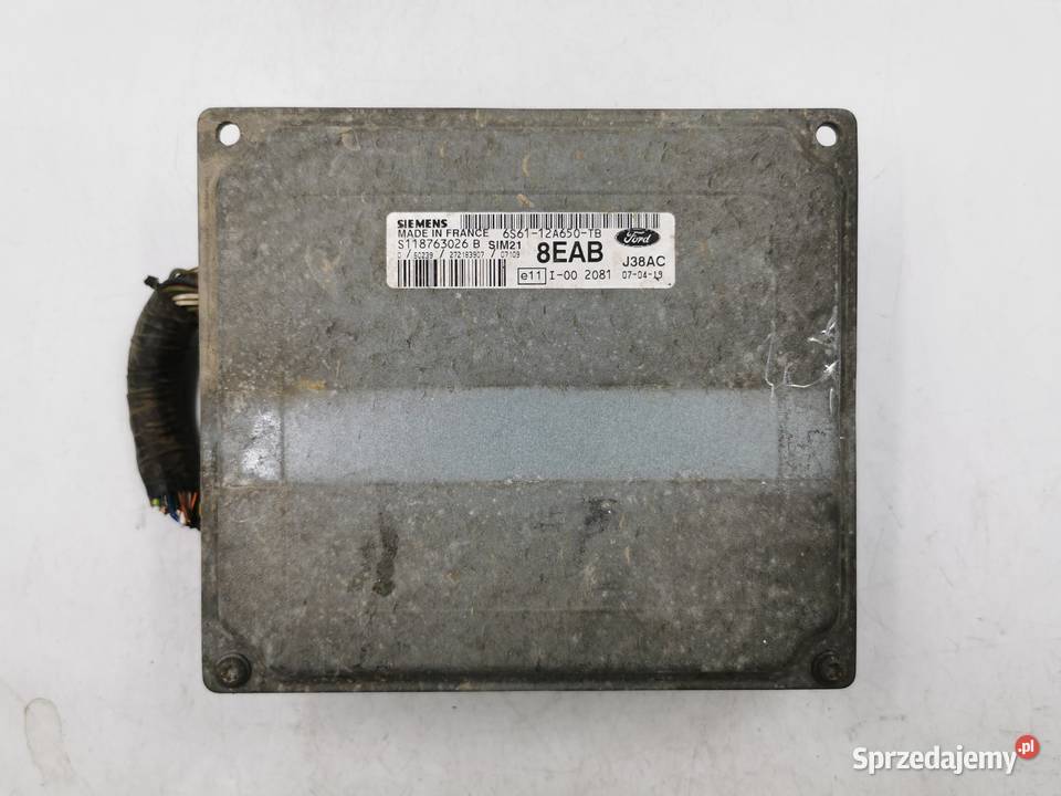 Sterownik Silnika Ford Fiesta MK6 13 Wyszków