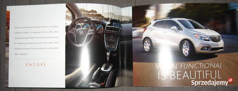 Buick 2015 prospekt katalog Kępice