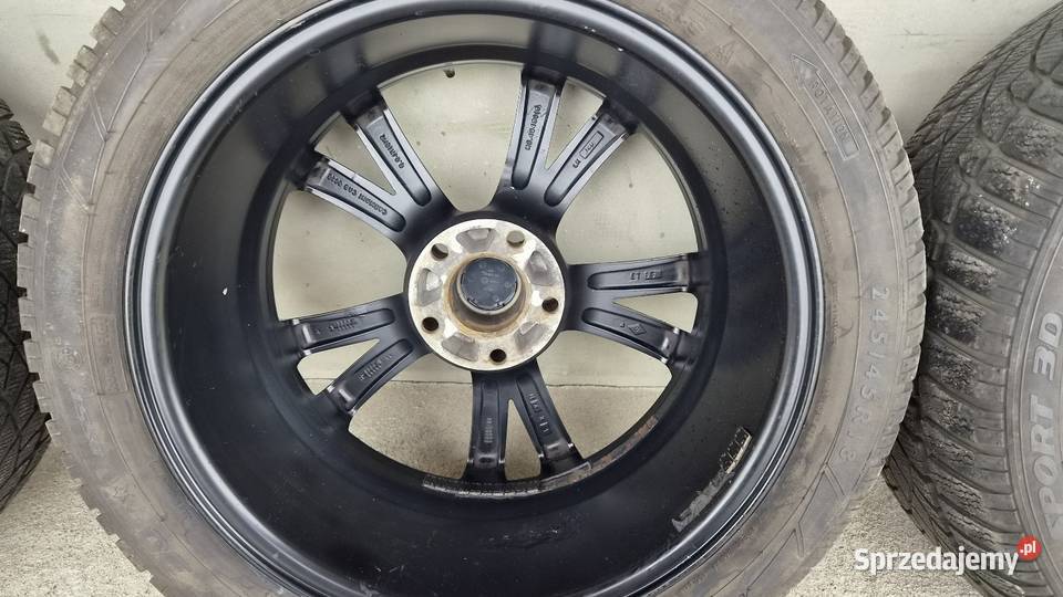 Alufelgi bmw 5 F10F11 2454518 koła zimowe Opony i felgi Słupsk