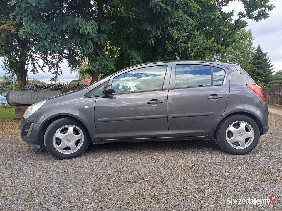 Opel Corsa D LIFT 12 EcoFlex 86 2011r mały Hatchback Lubin