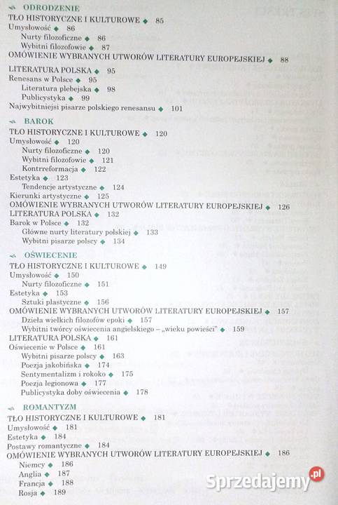 Epoki literackie Joanna LupasRutkowska Rok wydania 2001 Pozostałe Chełm sprzedam