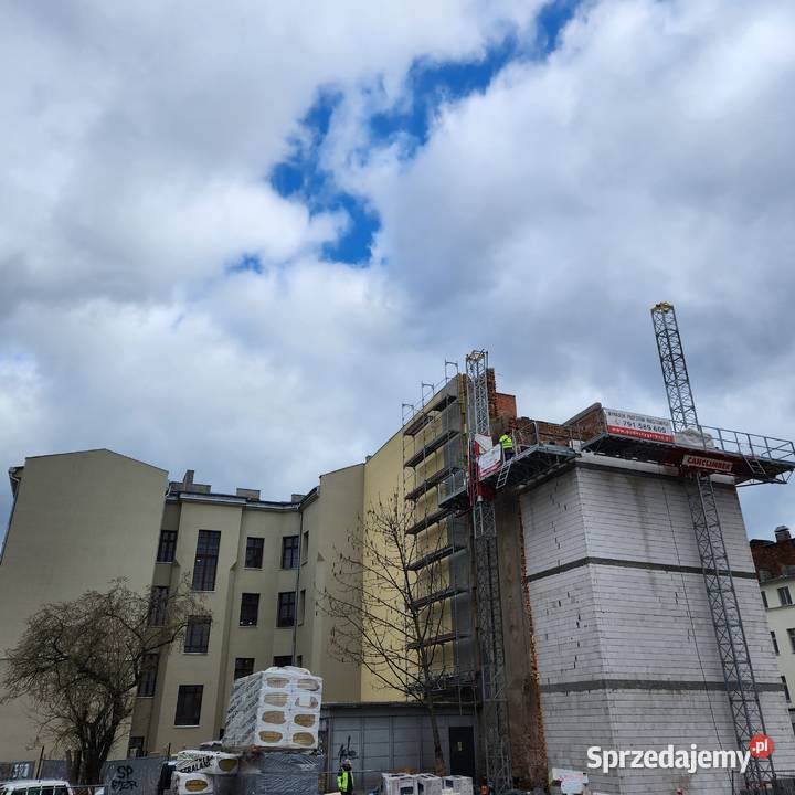Platforma Robocza Podest Masztowy Ruchomy Winda Poznań
