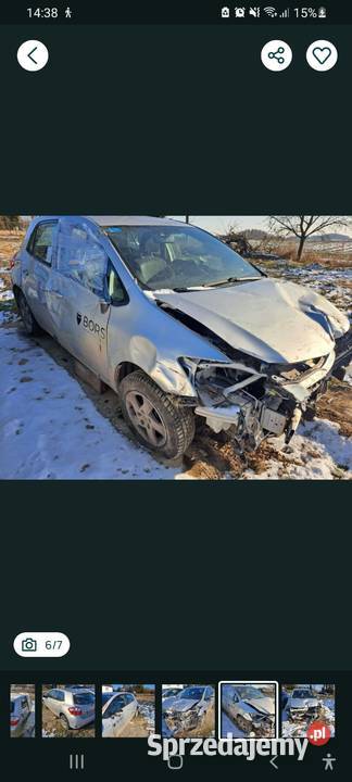 Toyota Auris 1 Hybryda części 1F7 podkarpackie Baryczka