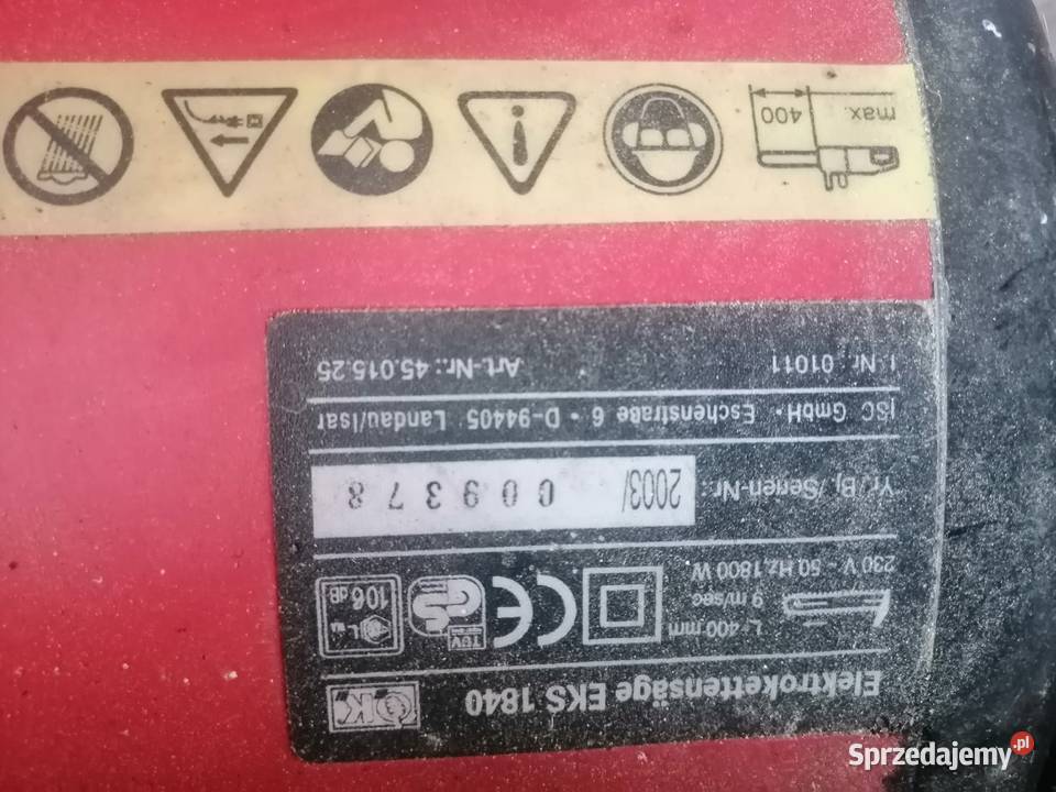 pilarki elektryczne 2 sztuki dolnośląskie Legnica sprzedam