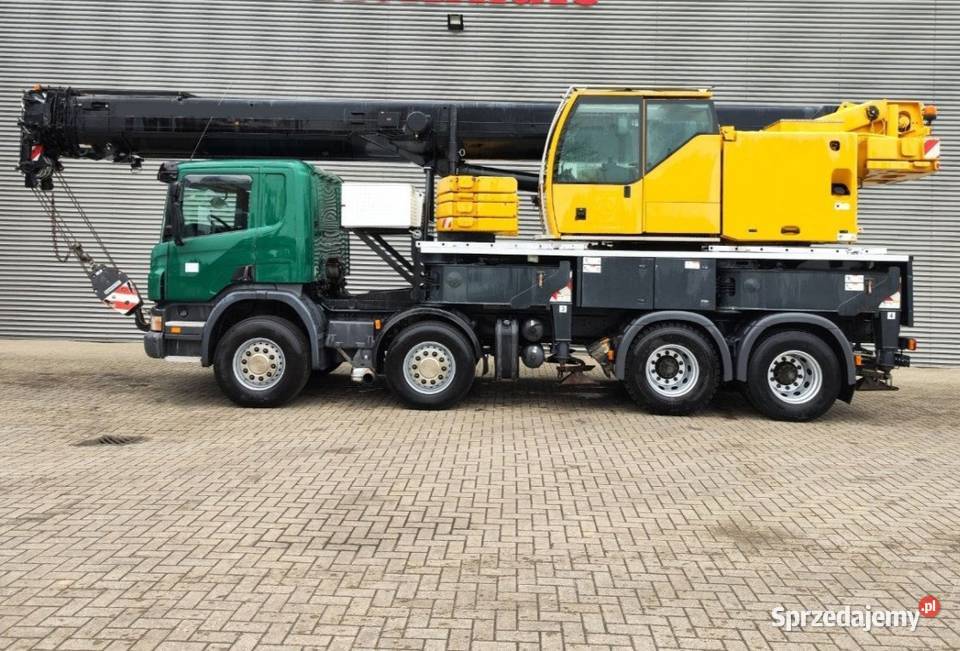 Dzwig samochodowy Liebher Scania Rok produkcji 2010 Warszawa