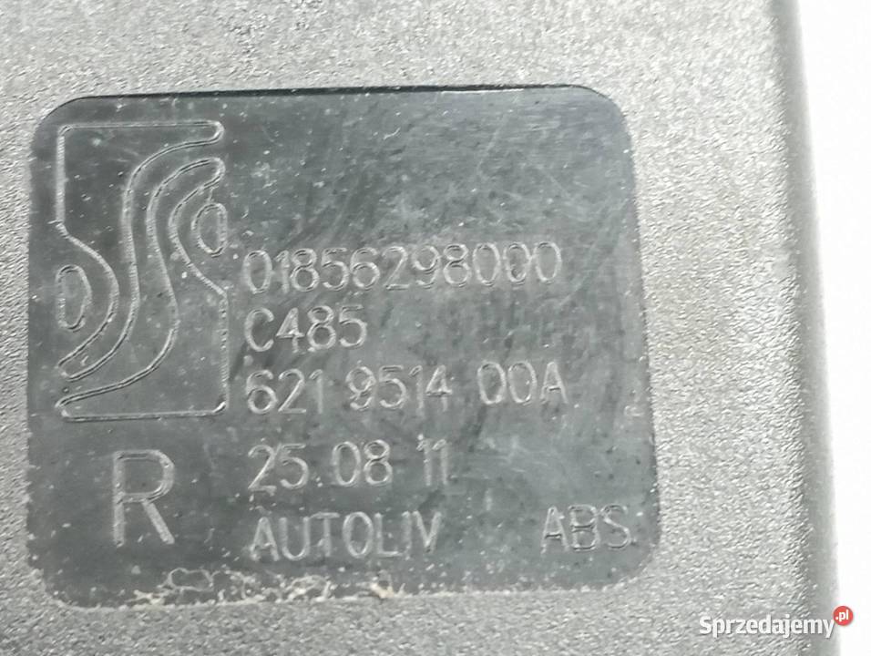 ZAPINKA PASA BEZPIECZEŃSTWA LEWY PRAWY PRZÓD KPL