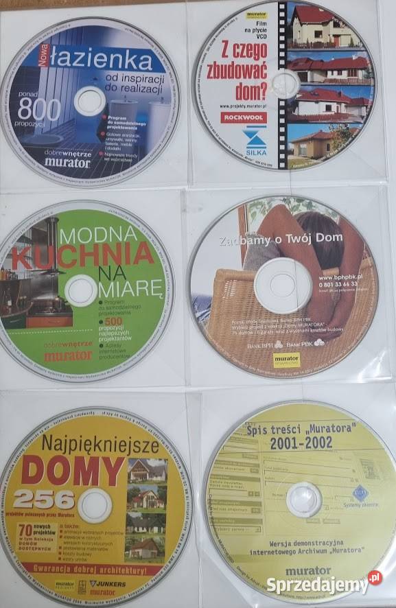 Płyta CD MURATOR różne 24 sztuki Komputerowe PC lubuskie Zielona Góra