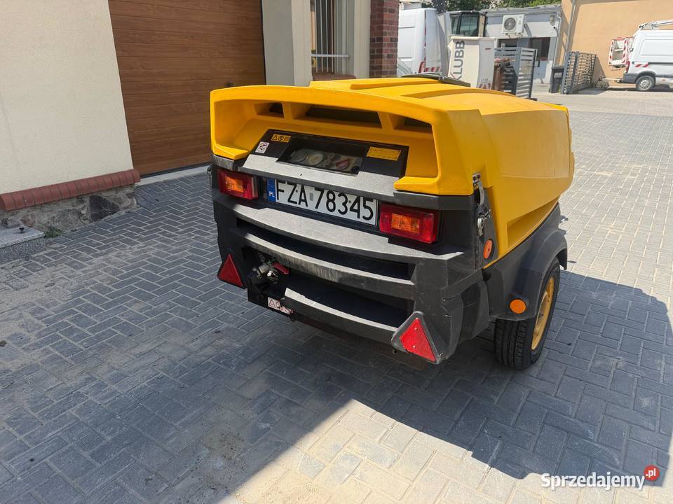 Atlas Copco model XAS 67 DD mobilna sprężarka Żary
