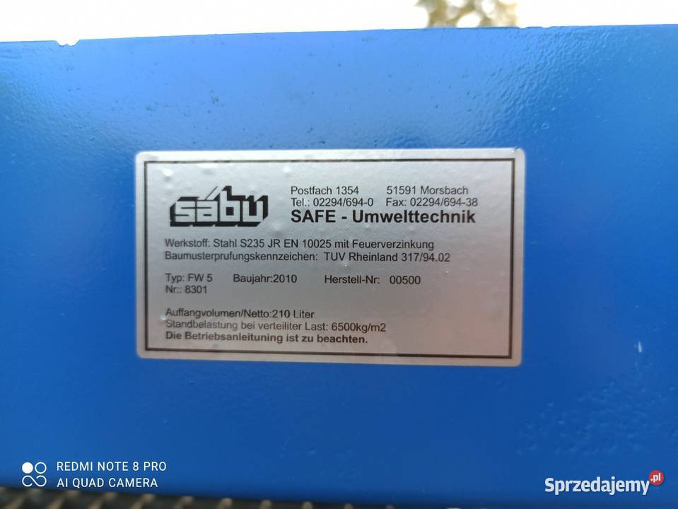 Wanny wychwytowe ociekowe podkarpackie Tryńcza sprzedam