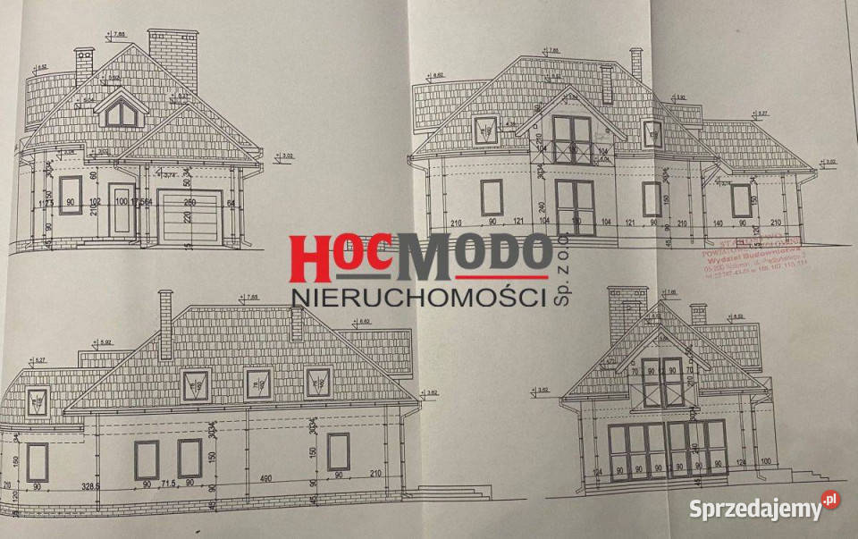 Nowoczesny dom 150 m2 z garażem Sprzedaż Stary Kraszew