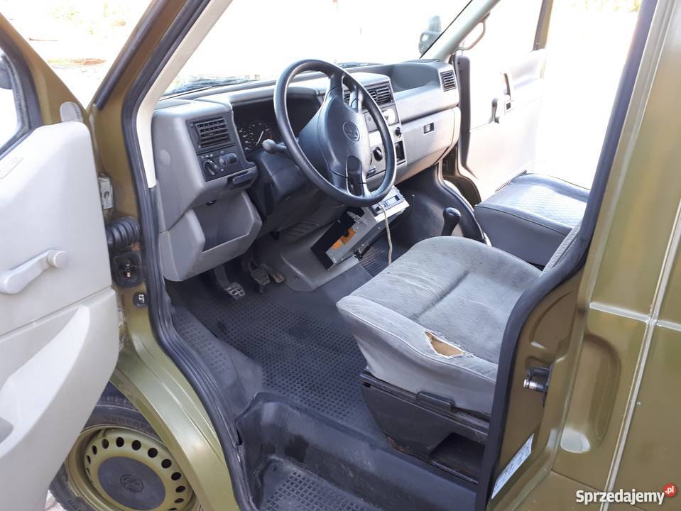 Vw T4 Doka z Wojskapełen serwis 147200 Wąbrzeźno