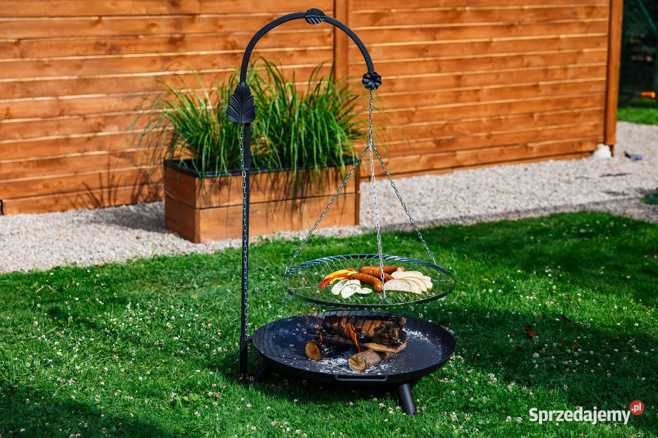 Zestaw 3w1 PALENISKO TRÓJNÓG GRILL ogniskowy Skawina