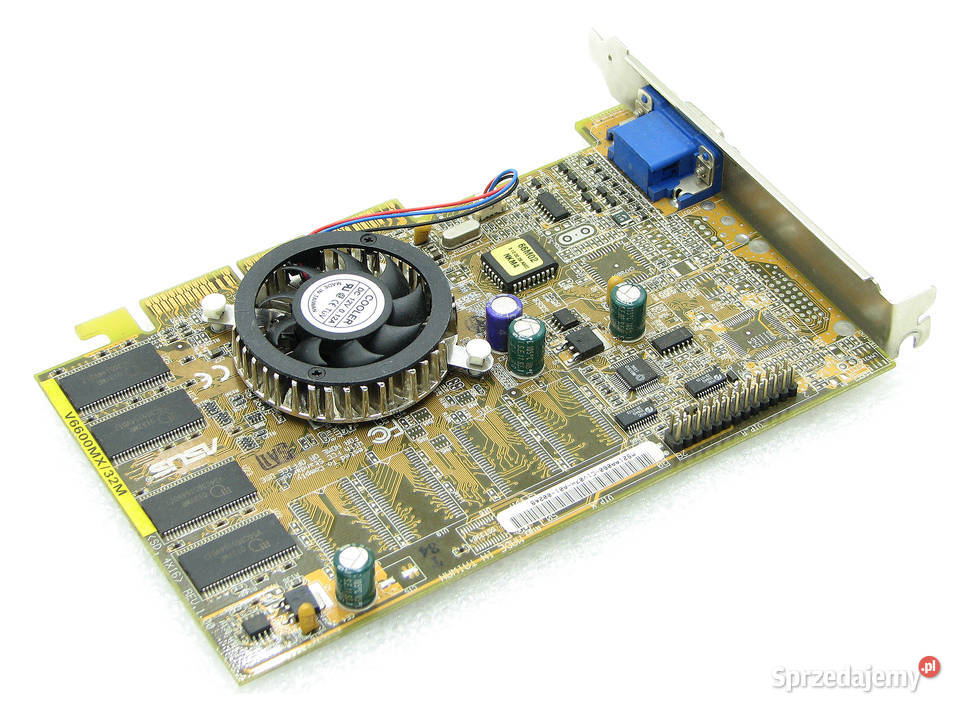 Asus V6600MX Geforce 256 NV10 32MB SDR 64bit Cielądz sprzedam