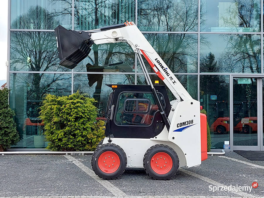 Lonking CDM308 ładowarka burtowa skid steer Kęty sprzedam