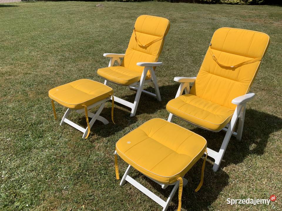 Materacyki Kettler na leżaki i podnóżek poduszki mazowieckie Garwolin