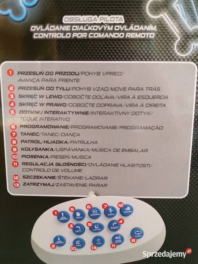 NAJTANIEJ Robot Piesek Zabawka Interaktywna Pies Zabrze