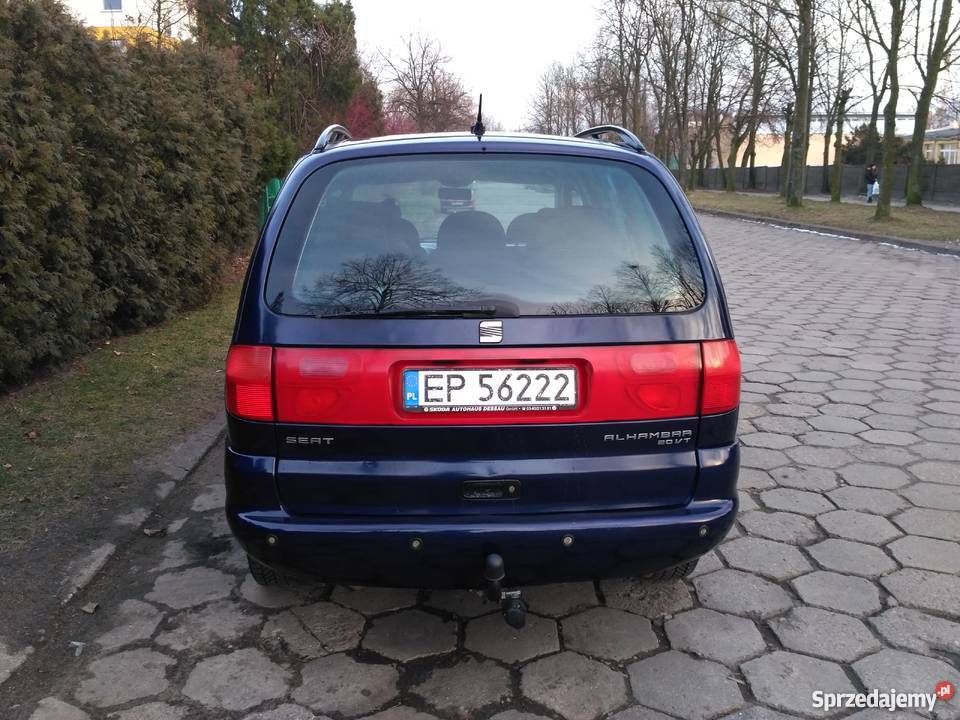 Seat Alhambra 2000 r 18 T Benzyna Gaz Piotrków Trybunalski