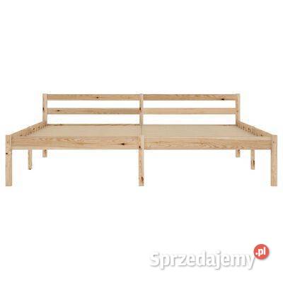 vidaXL Rama łóżka lite drewno sosnowe 160 x 200 Warszawa