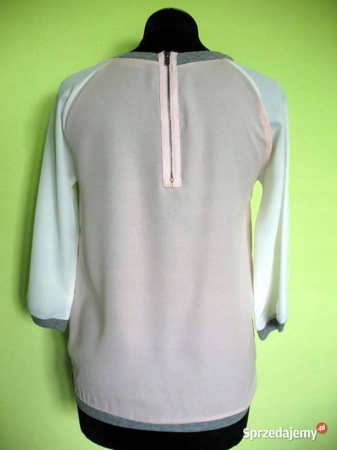 Bluzka tshirt top rozmiar 34 XS biust do 92 biały Siedlce