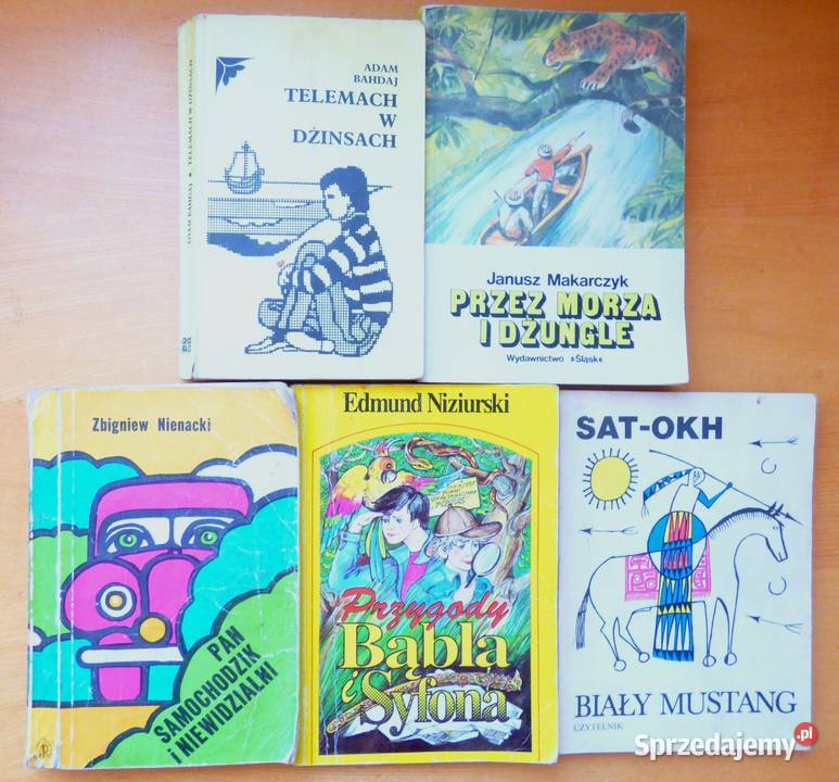 x L Pan Samochodzik Telemach w dżinsach Przygody Warszawa