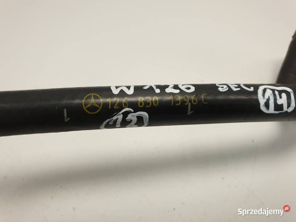 Mercedes W126 SEC 56 V8 PRZEWÓD WODY RURA Wąż sprzedam