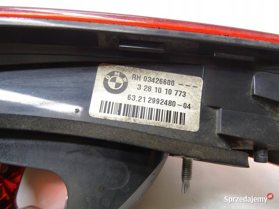 LAMPA PRAWA PRAWY TYŁ TYLNA W KLAPE BMW X1 E84