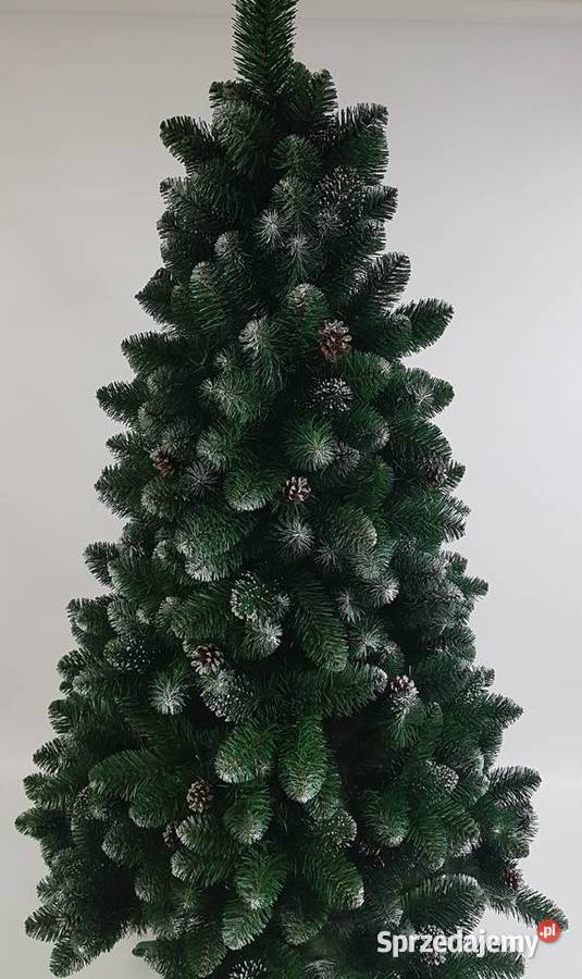 Choinka sztuczna Sosna srebrna z szyszkami