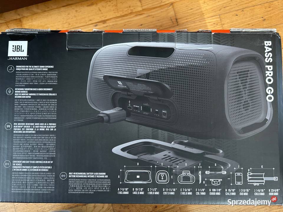 JBL BassPro GO Subwoofer samochodowy głośnik Głośniki