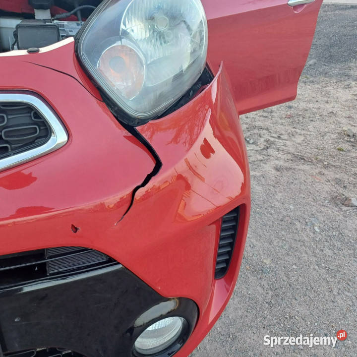 Kia Picanto 10 Benzyna Klimatronic II 2011 światła do jazdy dziennej wielkopolskie