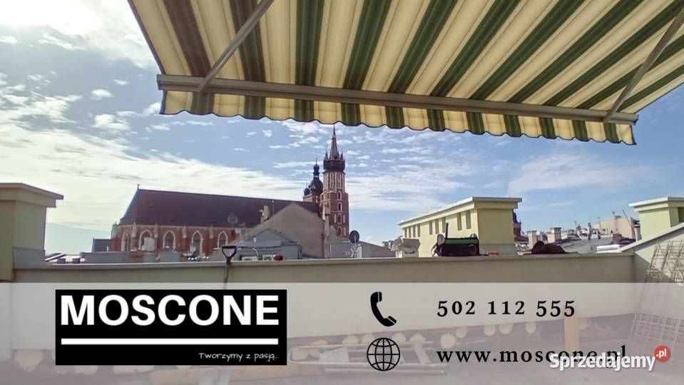 Markizy Tarasowe Radłów PomiarMontaż Moscone