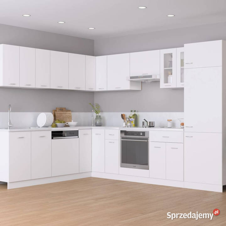 Szafka narożna biała 57x57x60 materiał Warszawa
