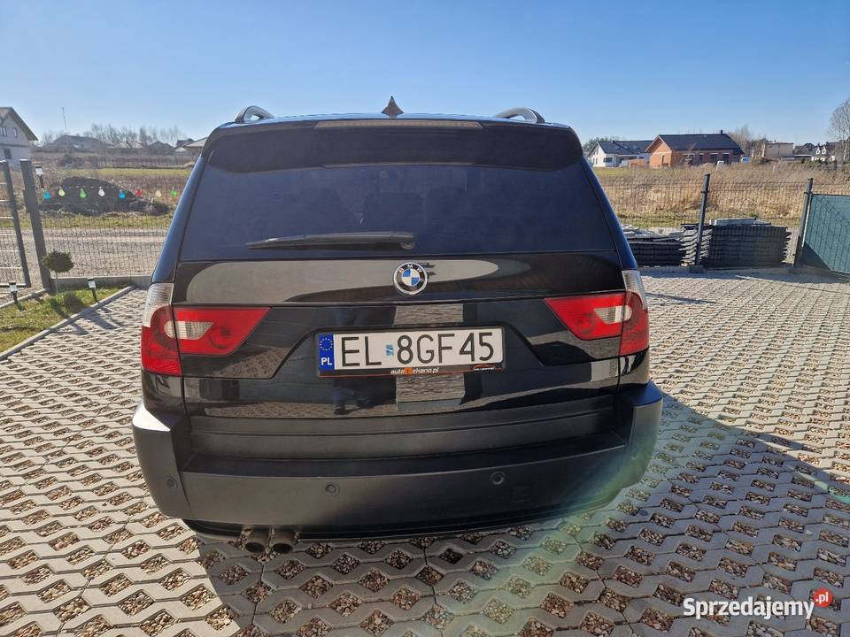 BMW X3 E83 benzyna łódzkie Tuszynek Majoracki sprzedam
