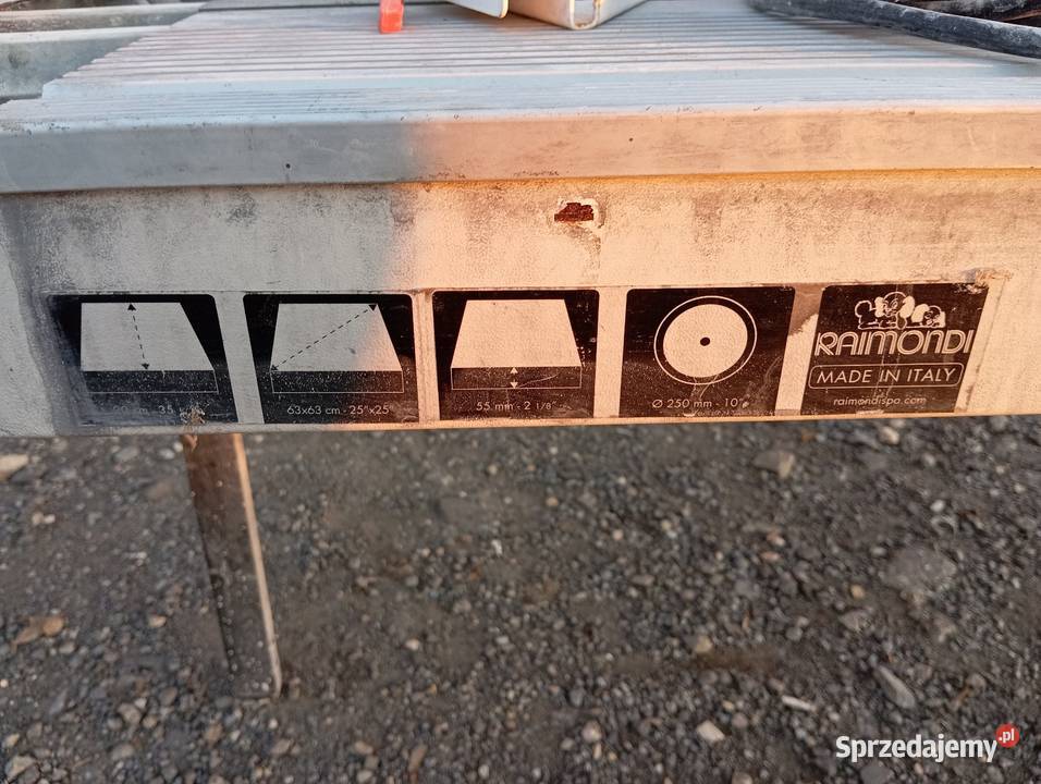 Sprzedam przecinarke elektryczną Raimondi Miechów
