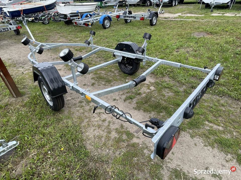 Przyczepa pod łódź Zasław PKZ11 750 Water RATY Piła