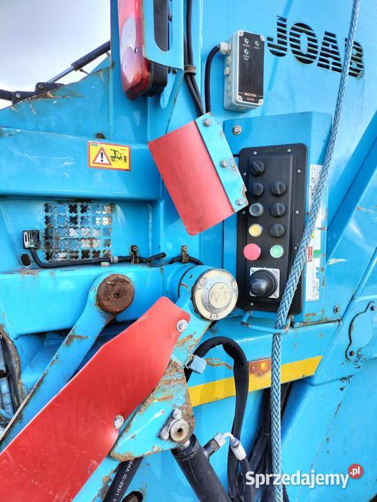 SCANIA P280 6x2 EURO6 ŚMIECIARKA JOAB DIESEL sprowadzony