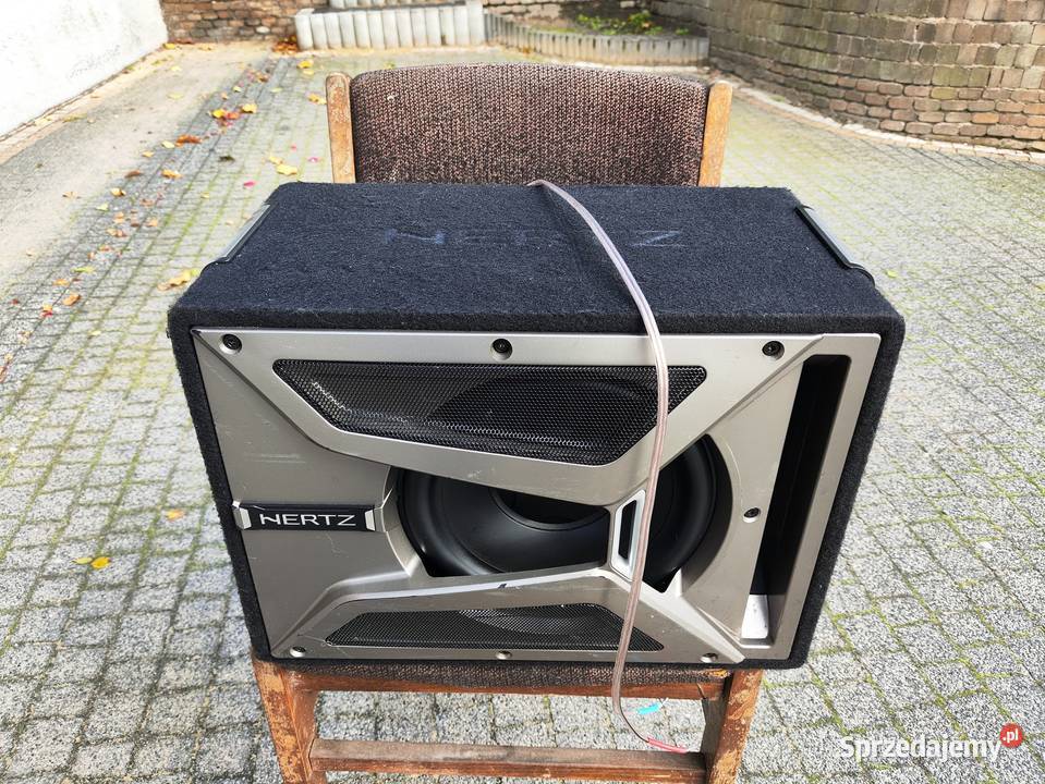Skrzynia bassowa basowa subwoofer Hertz EBX 2505 skrzynie basowe i tuby Niegowonice