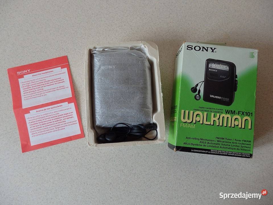 Kolekcjonerski SONY WMFX101 Walkman z Radiem Radioodtwarzacze Rzeszów sprzedam