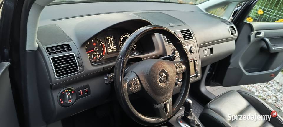 VW TOURAN CROSS DSG 7 osobowy BEZWYPADKOWY SKÓRY Warszawa