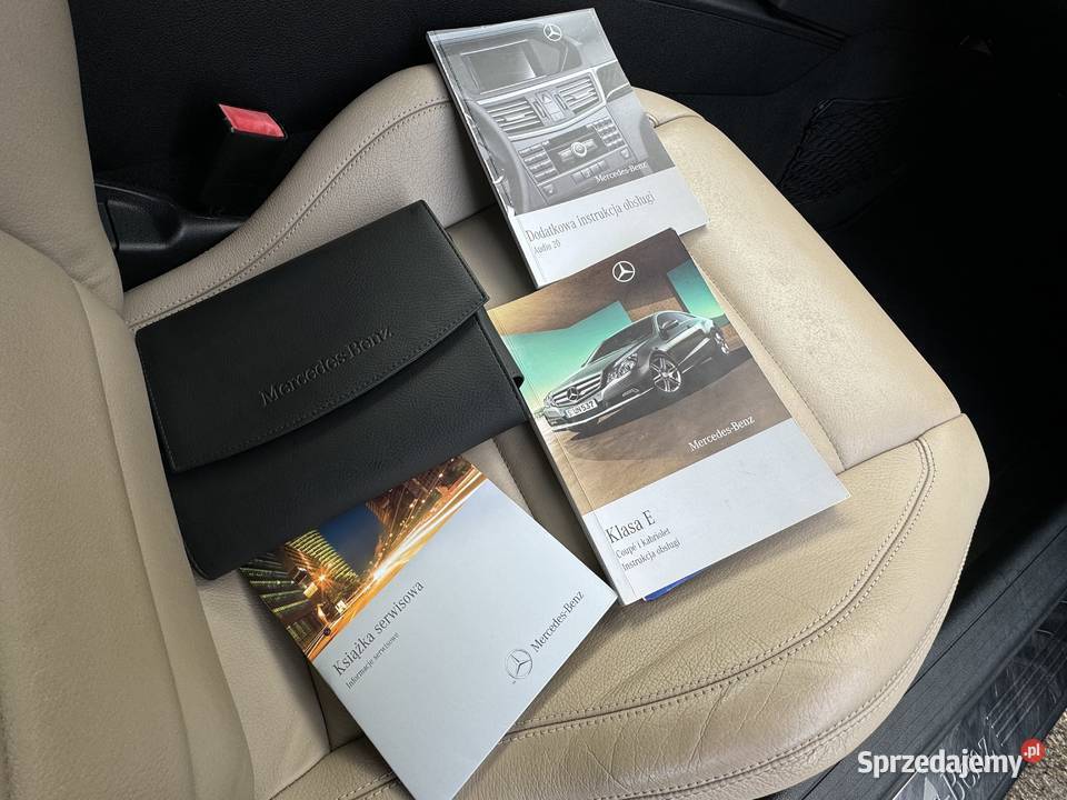Mercedes E250 Coupe Automat Bixenon Jasna Skóra czujnik zmierzchu Elbląg