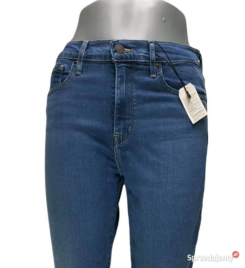Damskie jeansy Levis 724 wysoki stan proste nowe śląskie Tarnowskie Góry sprzedam