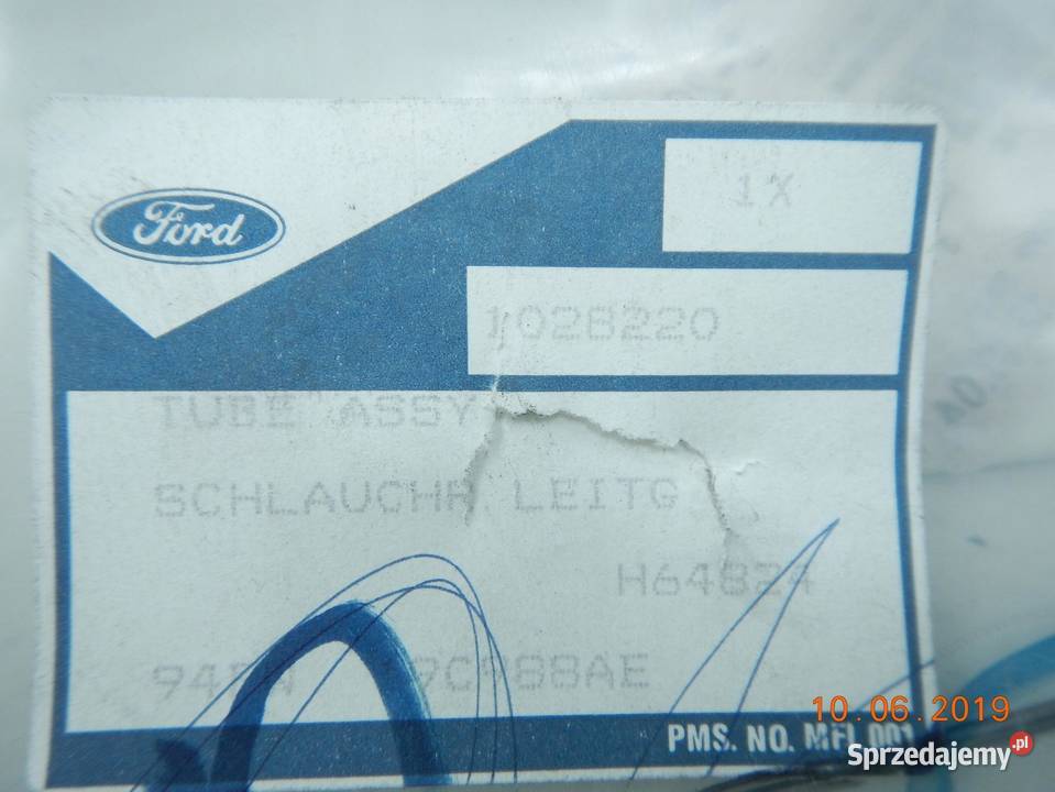 PRZEWÓD KLIMATYZACJI FORD FIESTA MK3 8996 ASO lubelskie