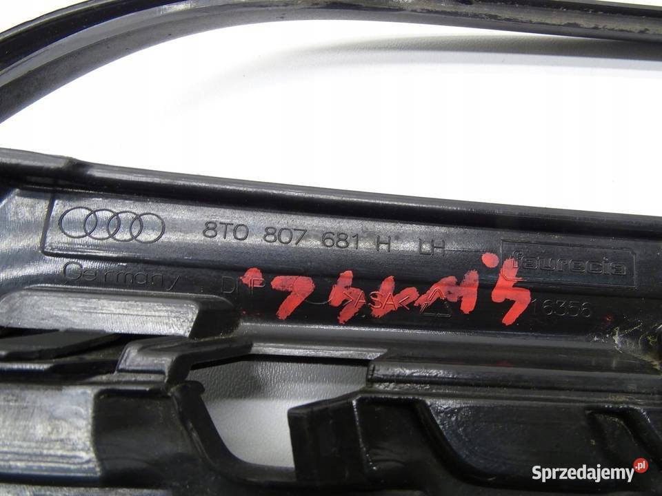 KRATKA ZDERZAKA PRZÓD PRZEDNIEGO AUDI A5 8T LIFT