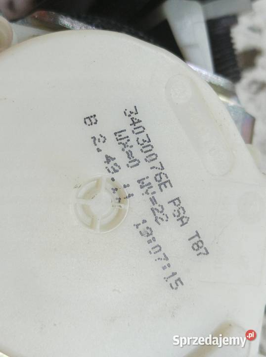 PAS BEZPIECZEŃSTWA PRAWY LEWY SRODEK TYŁ KPL Pasy bezpieczeństwa