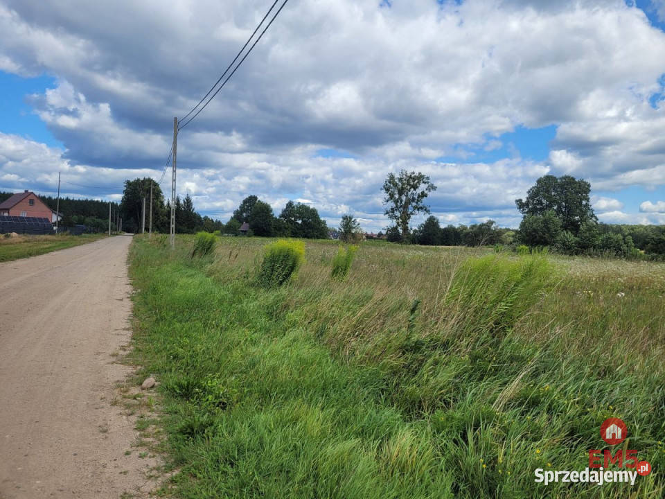 Grunt 1333m2 Olmonty 281zł/m2 podlaskie