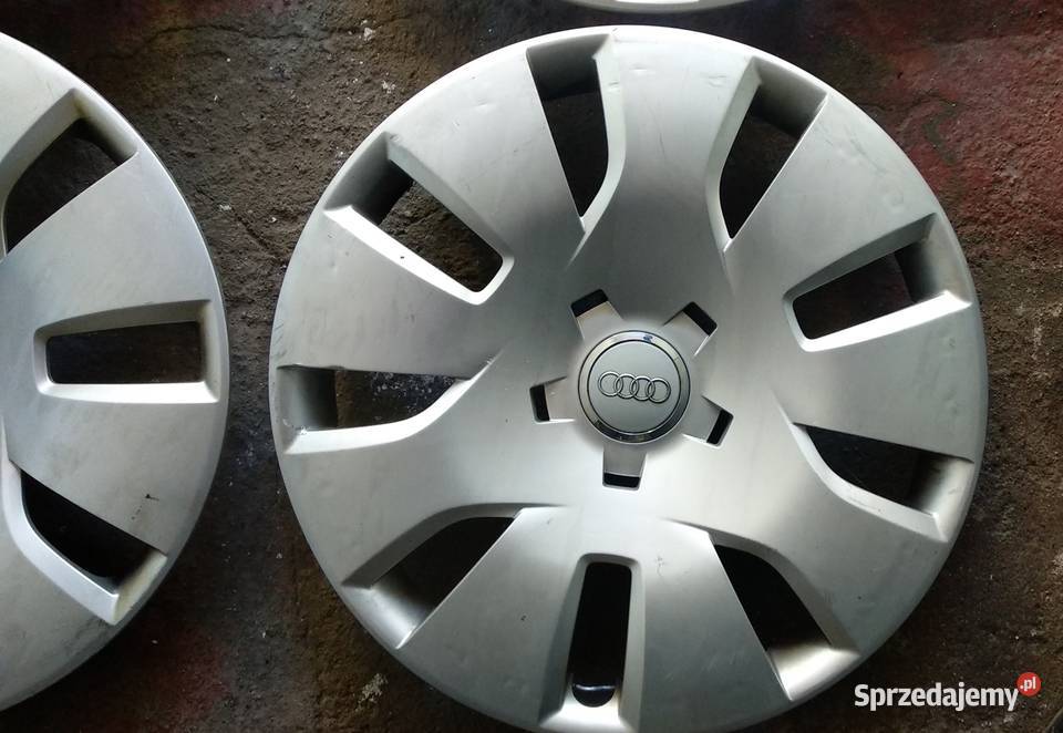 Oryginalne Kołpaki Audi 16 A4 B8 A6 C6 KOMPLET 4 Ostróda