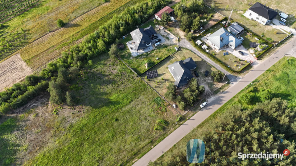 Działka Sobienie Biskupie 1413m2 42.8m sprzedam