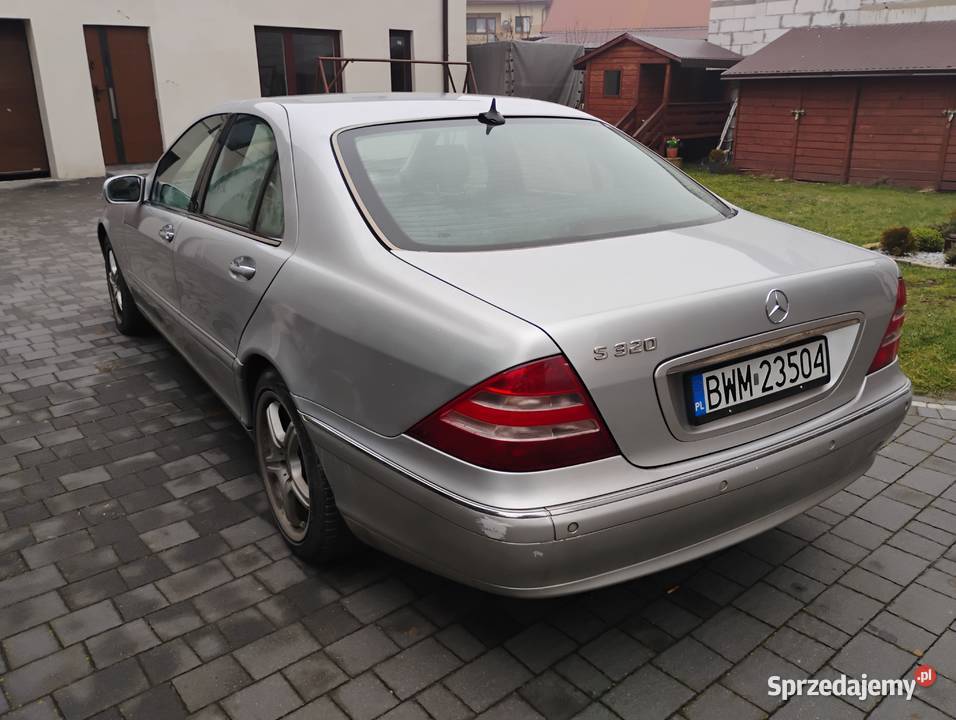 Mercedes w220 s320 Lpg 480000km podlaskie Czyżew sprzedam